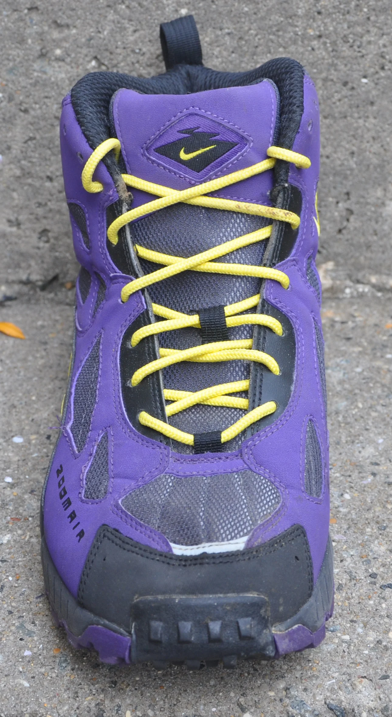 Nike Terra Sertig Purple / Black / Yellow (Size 12) — RootsBK